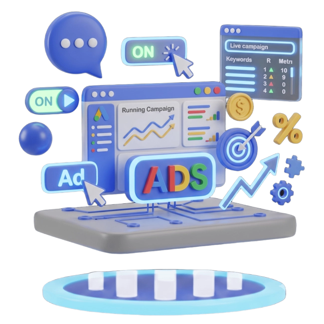 Ads Running